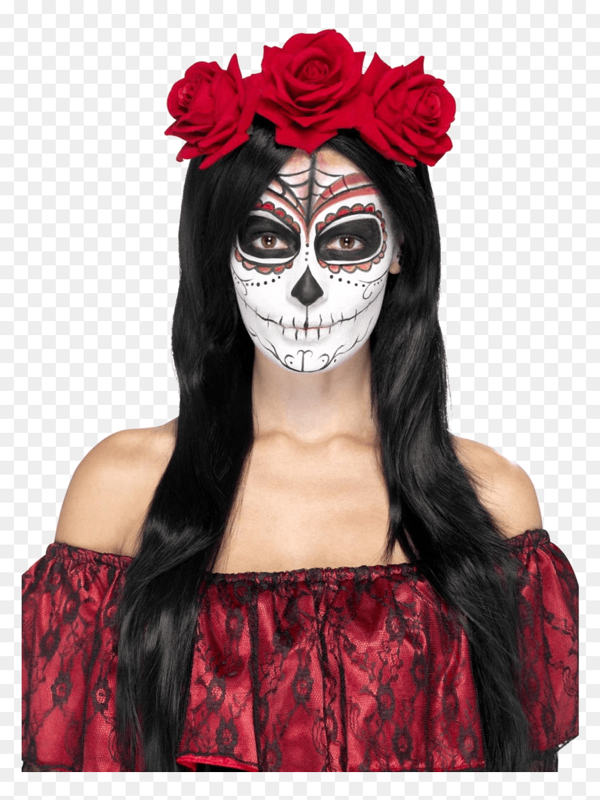 Day Of The Dead Accessories Nz, HD Png Download - dead rose png
