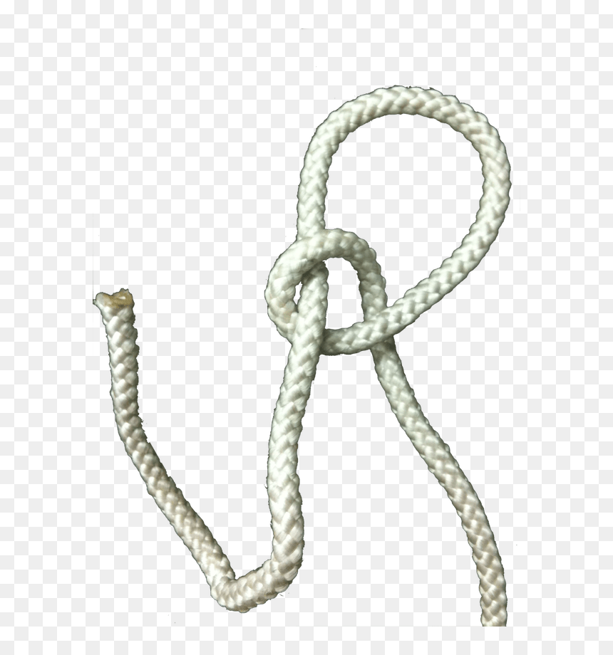 Bowline On A Bight, HD Png Download - rope knot png