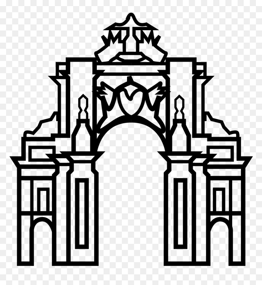 Arco Da Rua Augusta Png, Transparent Png - arco png