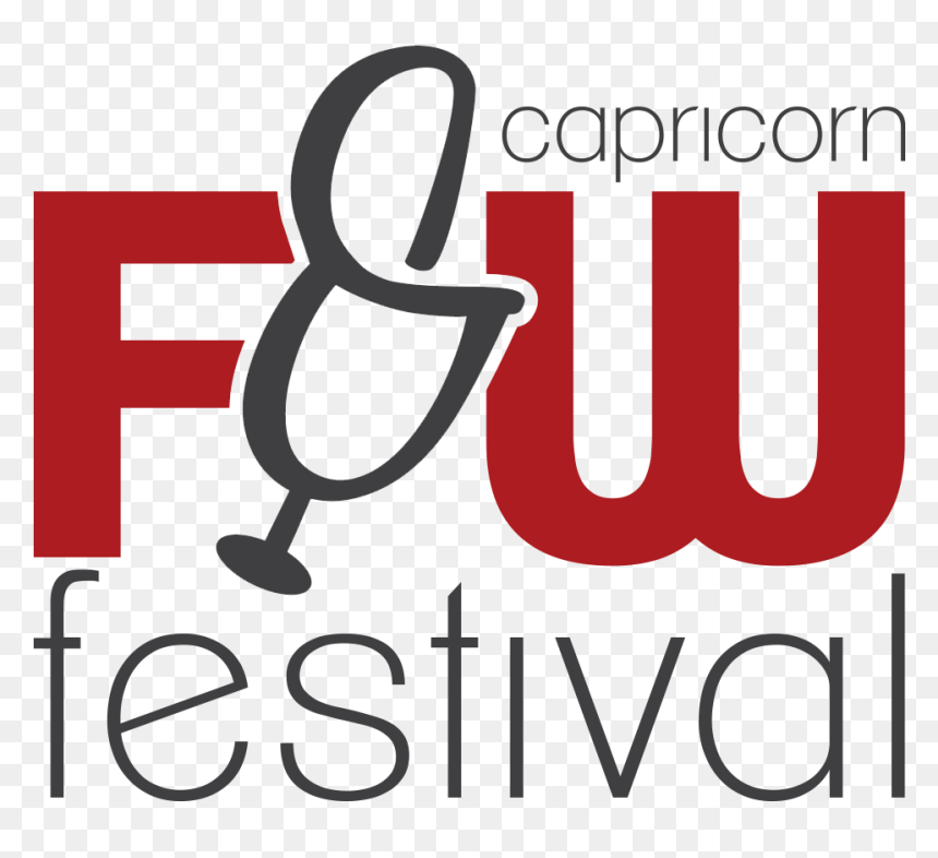 The Capricorn Food & Wine Fesitval 2018 Logo - Graphic Design, HD Png Download - capricorn png