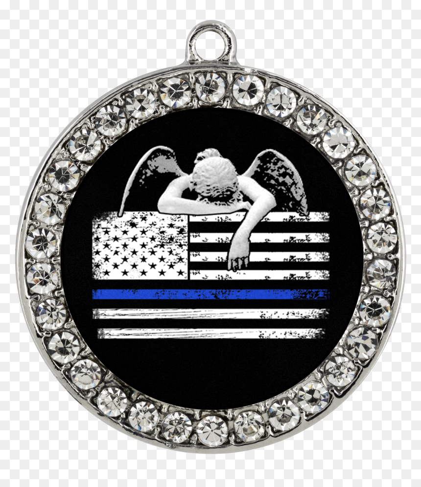 Weeping Angel Thin Blue Line Flag Lock And Key"
 Class= - Sant Shri Asharamji Ashram, HD Png Download - weeping angel png