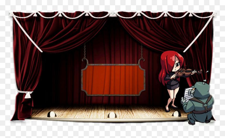 Portable Network Graphics, HD Png Download - theatre curtains png