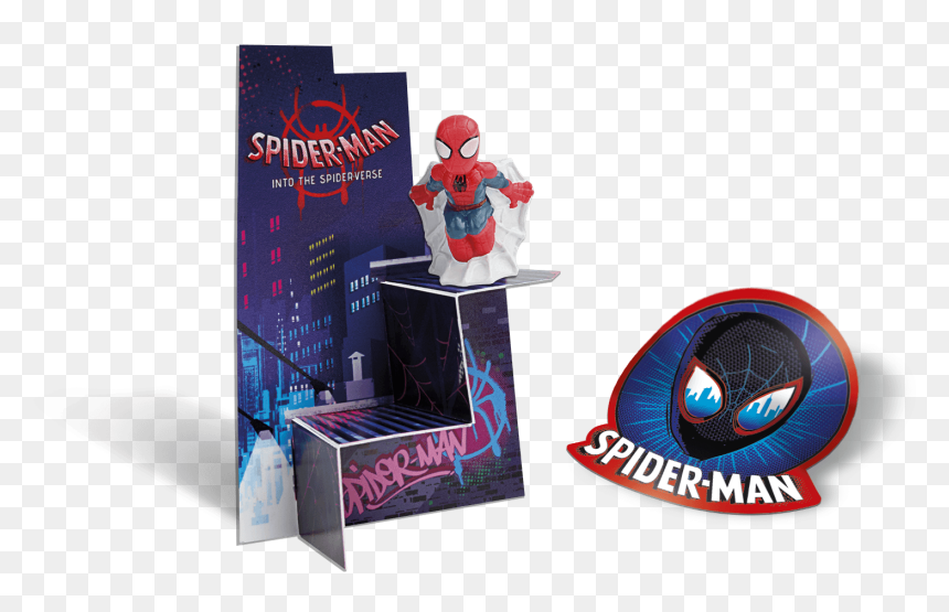 Marvel Spider Man Into The Spider-verse Countdown Collection - Toy Spider Man Into The Spider Verse Sets, HD Png Download - miles morales png