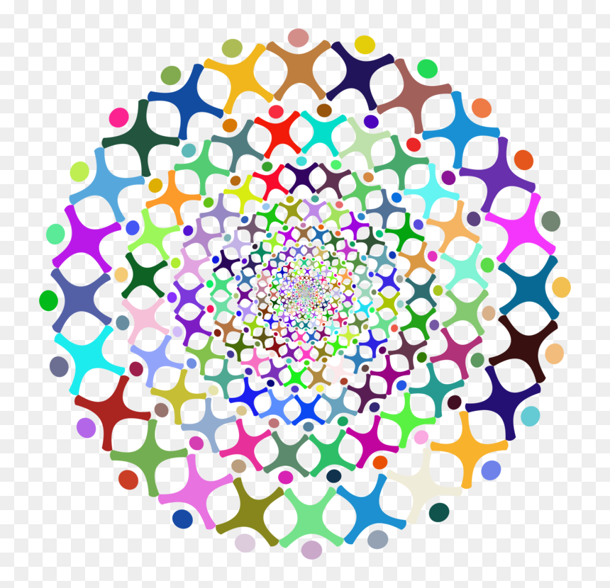 Symmetry,area,circle - Enabling Environment Clipart, HD Png Download - abstract circle png