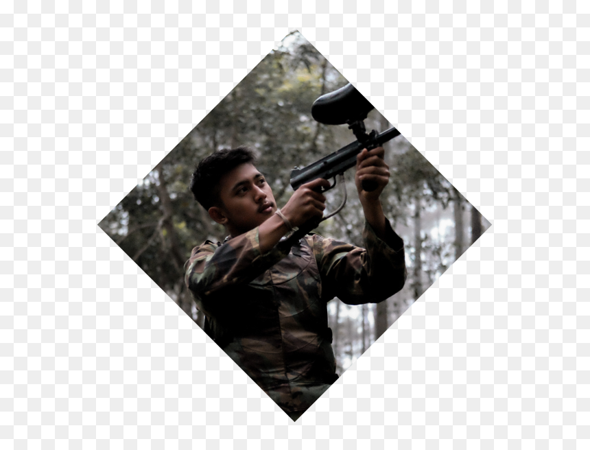 Online Booking And Payment Software For Paintball Park - Ripunjay Naithani, HD Png Download - paintball gun png