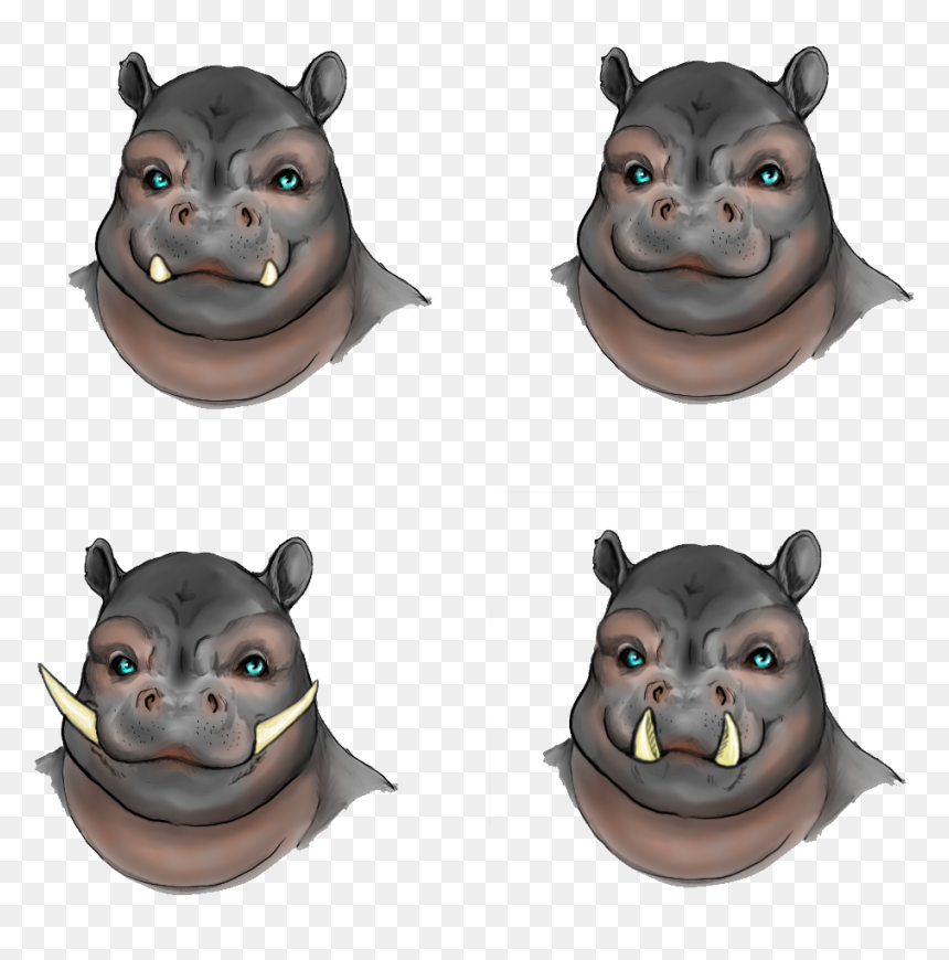 Ogre Tusks, HD Png Download - shrek ears png
