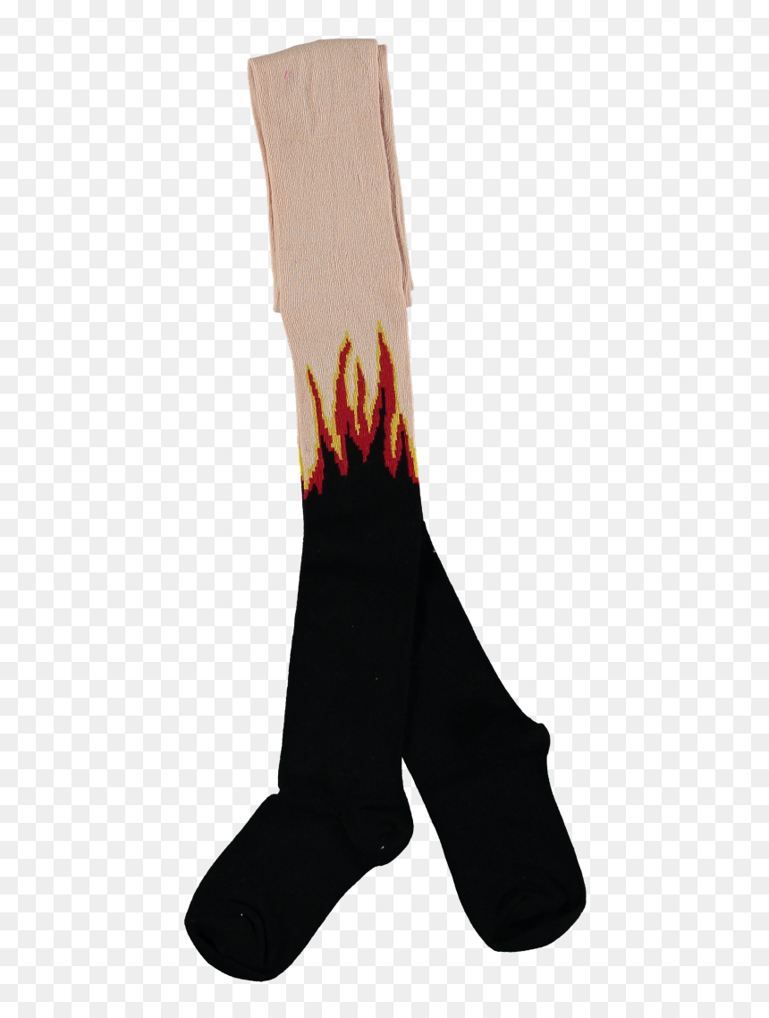Sock, HD Png Download - pink flames png