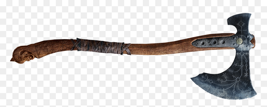 God Of War Leviathan Axe Png, Transparent Png - god of war kratos png