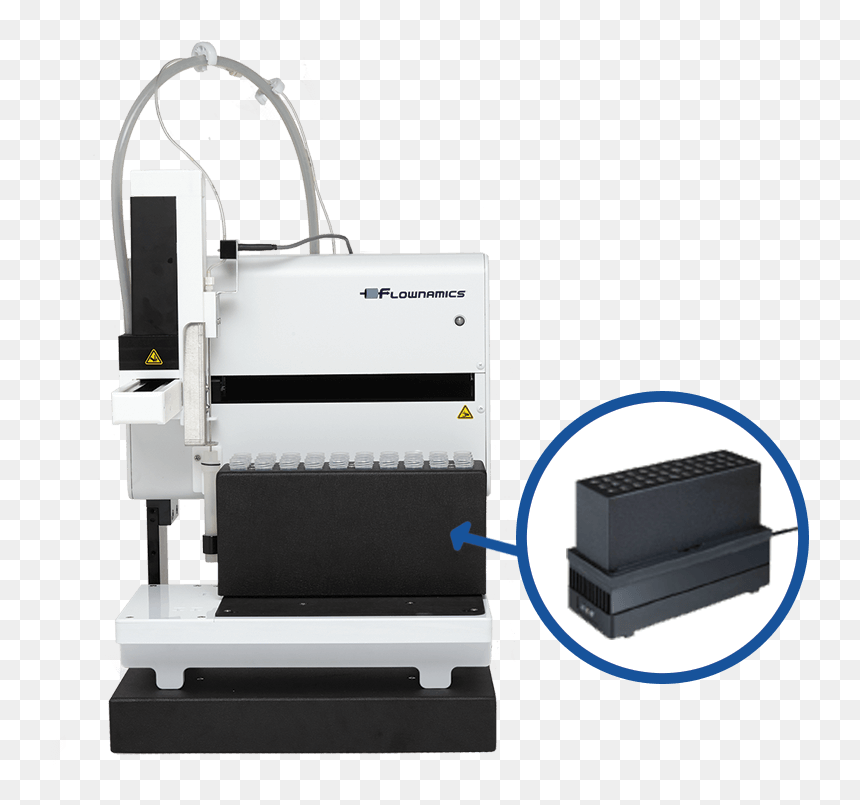 Flowfraction With Peltier Plate With Rack - Machine Tool, HD Png Download - septum piercing png