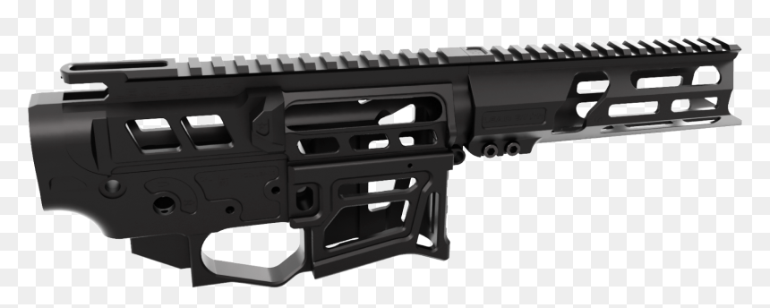 Skeletonized Lsa 15 Ar 15 With - Handguard M4 Skeletonized, HD Png Download - ar-15 png