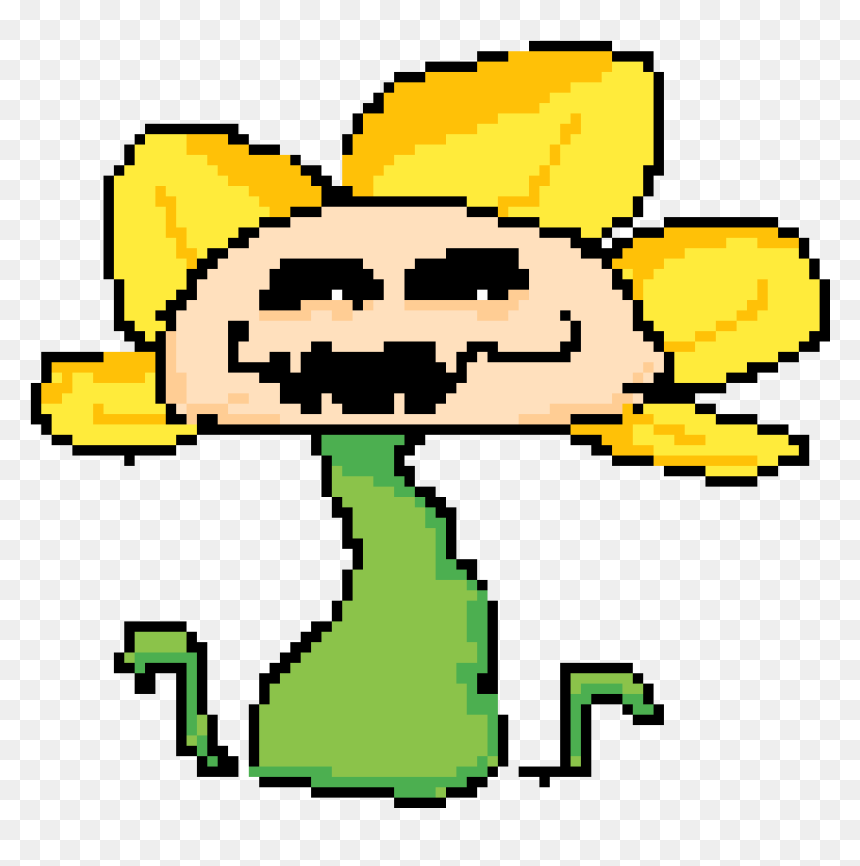Treasure, HD Png Download - undertale flowey png