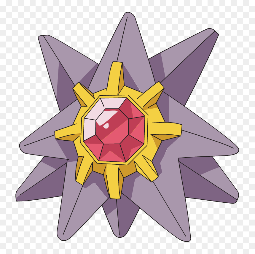 121starmie Ag Anime - Pokemon Starmie Png, Transparent Png - starmie png