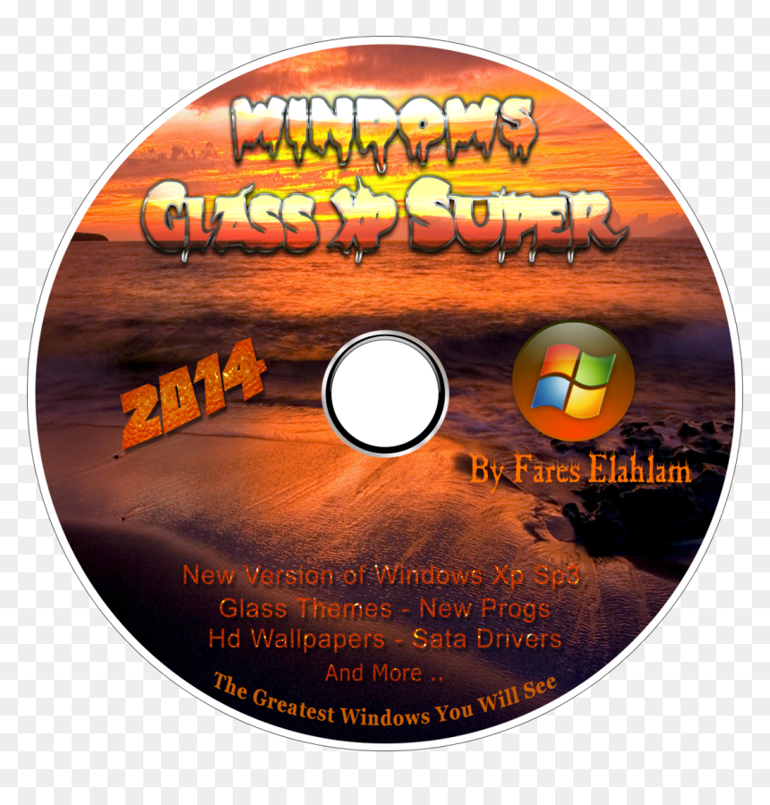Windows Glass Xp Super 2014, HD Png Download - windows xp png