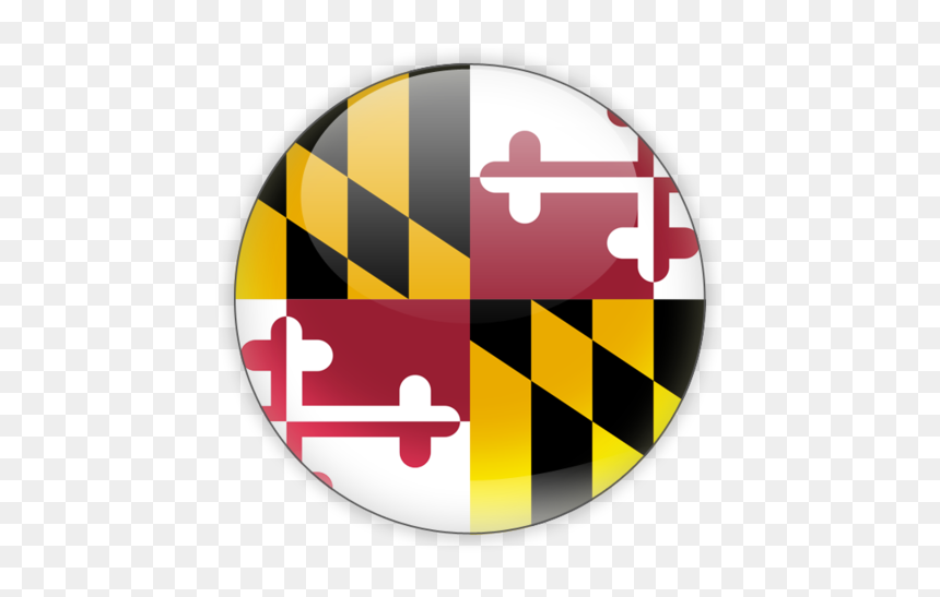 Download Flag Icon Of Maryland - Maryland State Flag Png, Transparent Png - maryland flag png