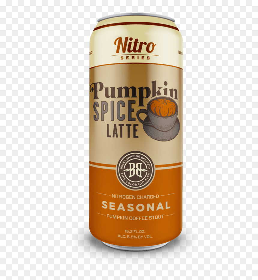 Nitro Pumpkin Spice Latte - Breckenridge Brewery, HD Png Download - pumpkin spice latte png