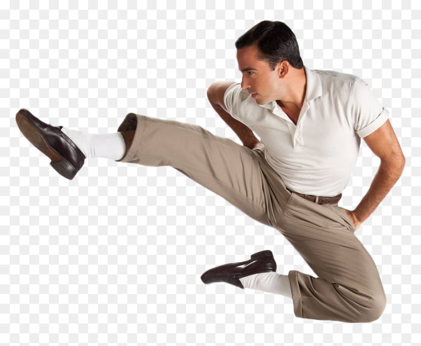 Office Worker Ballet Kick - Nicolas Cage Full Body, HD Png Download - office worker png