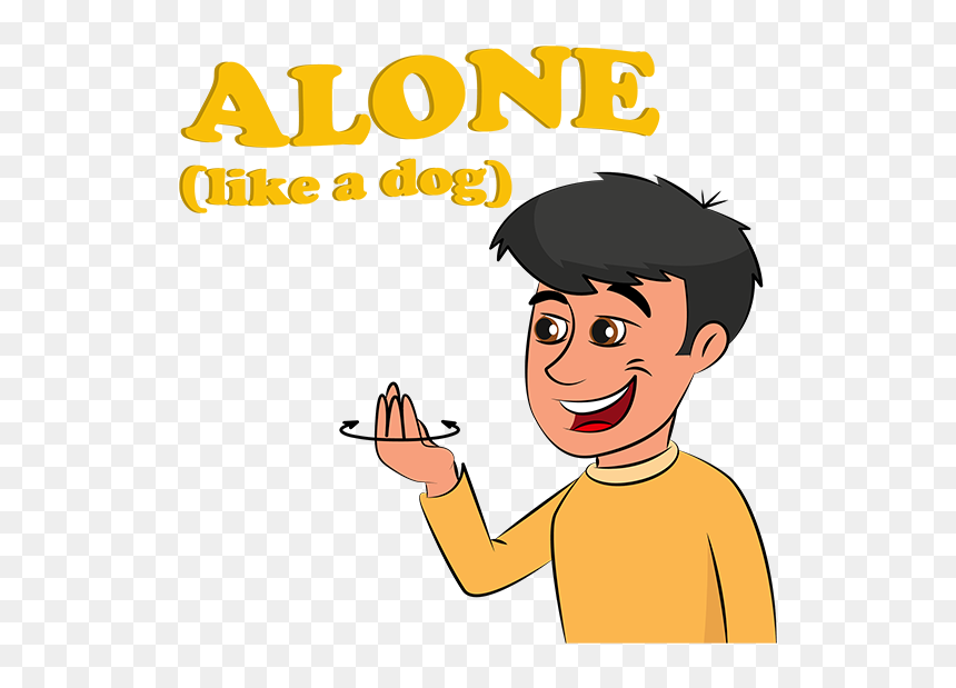 Speak With Your Hands Messages Sticker-0 - Cartoon, HD Png Download - italian hand png