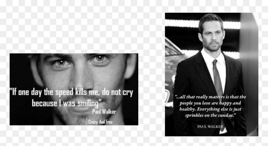 Transparent Paul Walker Png - Paul Walker Last Line, Png Download - paul walker png