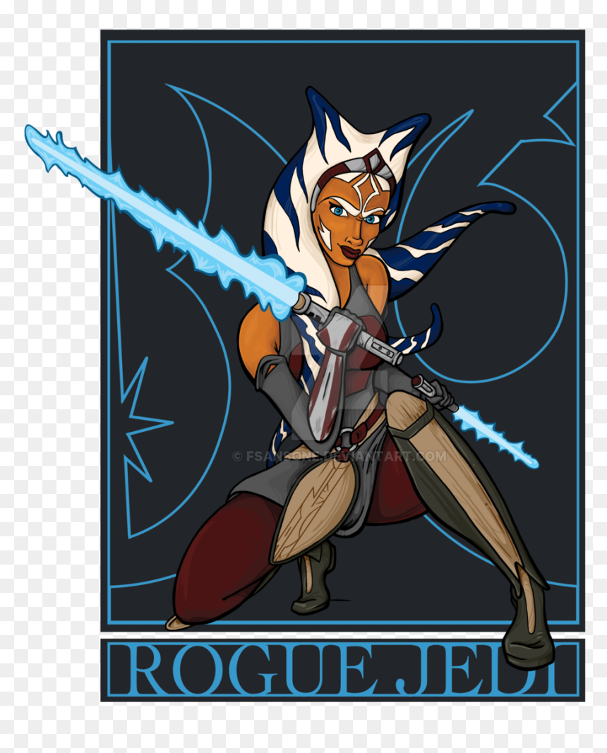 Cartoon, HD Png Download - ahsoka tano png