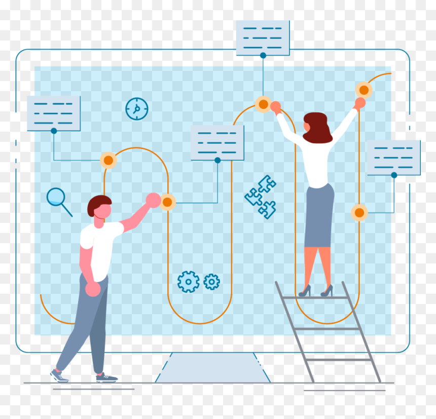 Main Workflow Process - Toss A Bocce Ball, HD Png Download - fish jumping out of water png