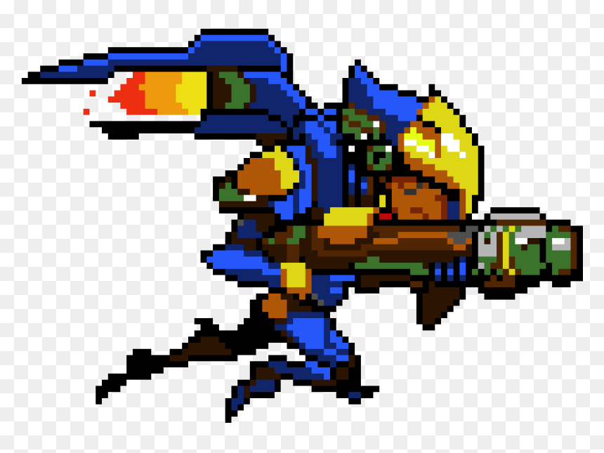 Overwatch Pharah Pixel Spray , Png Download - Pharah Overwatch Pixel Spray, Transparent Png - pharah overwatch png