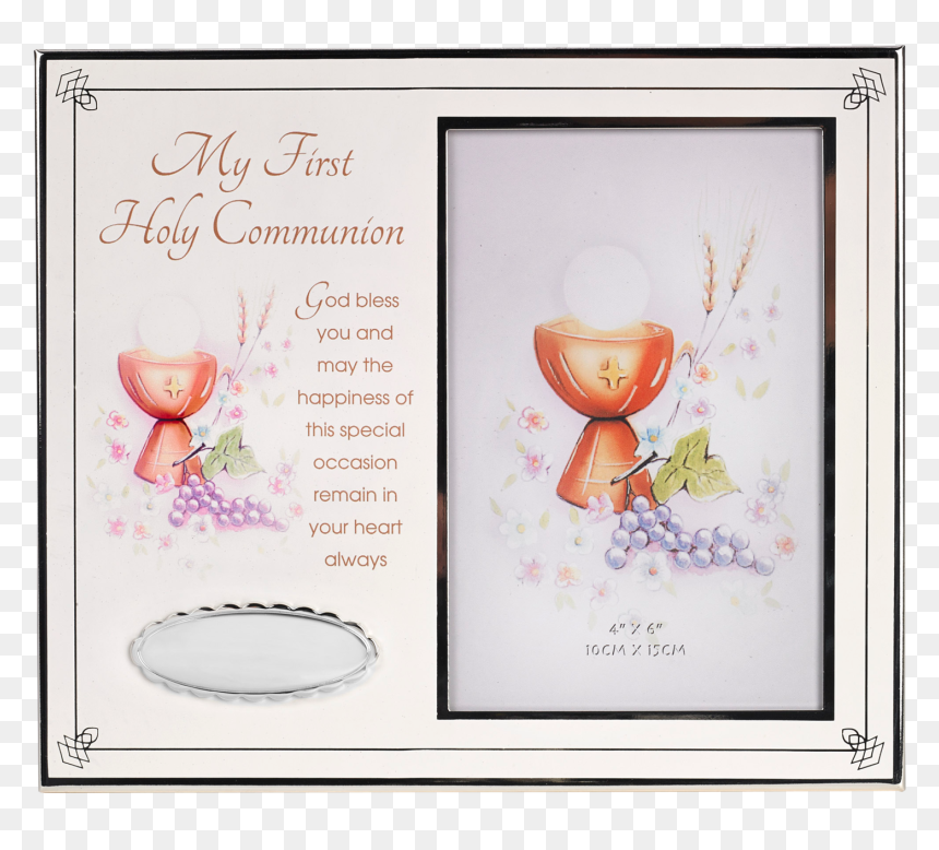 Picture Frame, HD Png Download - first communion png
