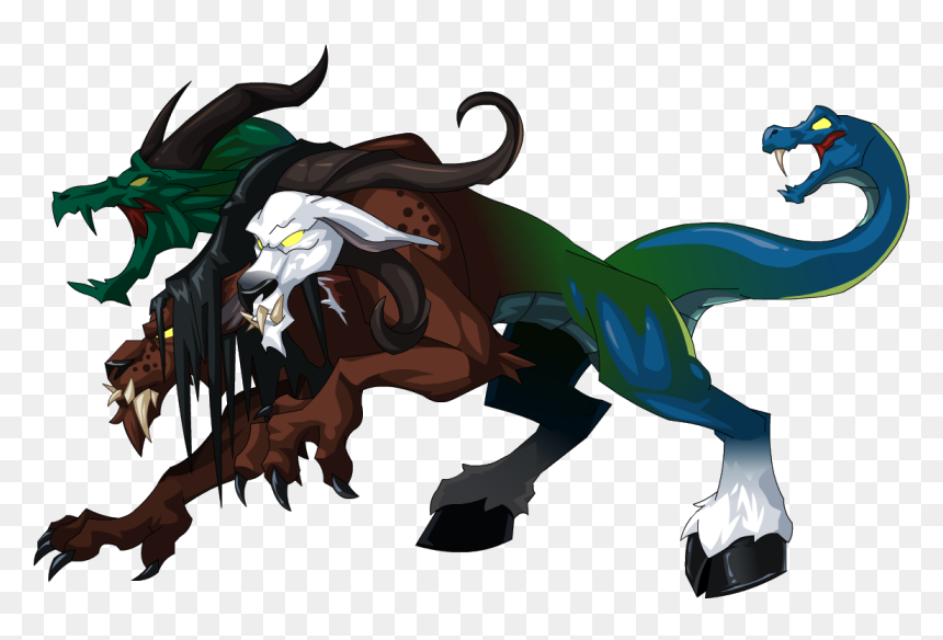 Chimera Png Transparent Chimera Images - Adventure Quest Chimera, Png Download - chimera png