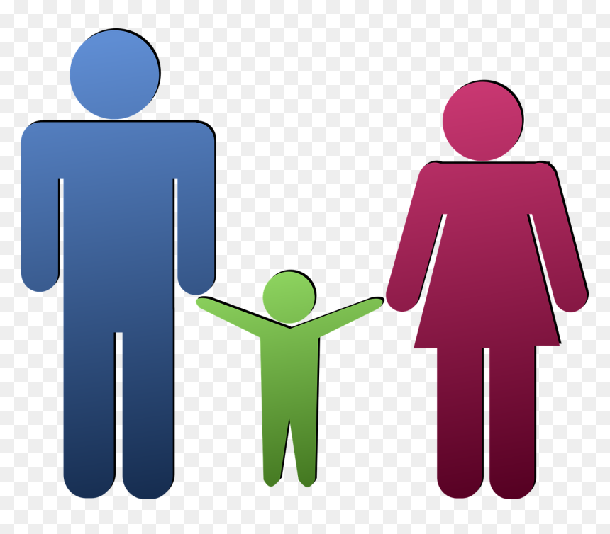 Filho E Pai E Mae Clipart, HD Png Download - scared person png