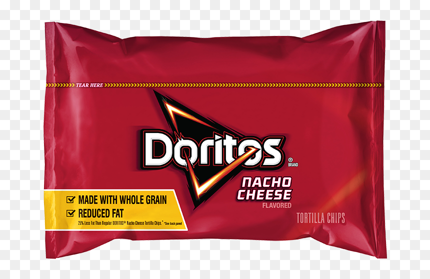 Nacho Cheese Doritos, HD Png Download - dorito chip png