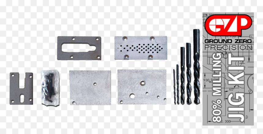80 Ar 15 Milling Jig - Electrical Connector, HD Png Download - ar-15 png