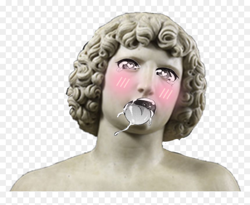 #vaporwave #henta #aheago #freetoedit - Bust, HD Png Download - vaporwave bust png