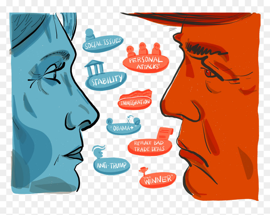 Poster, HD Png Download - hillary head png