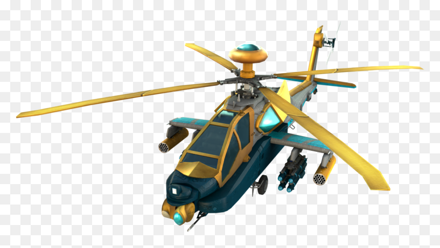 Helicopter Rotor, HD Png Download - apache helicopter png