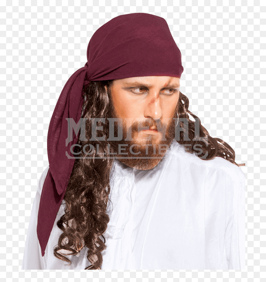 Transparent Bandana Headband Png - Bandana Pirate, Png Download - bandana headband png