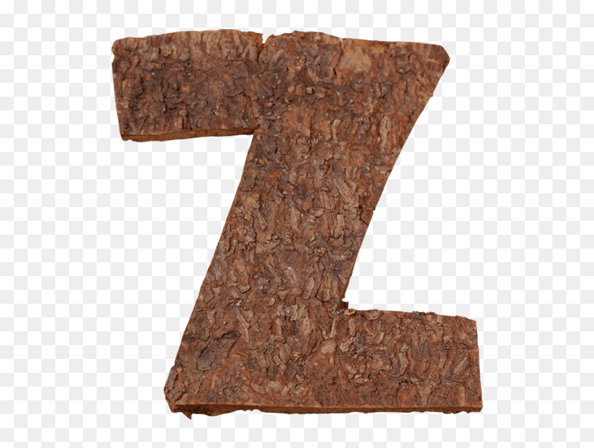 Bark On Wood Typography Tree - Chocolate, HD Png Download - wood cross png
