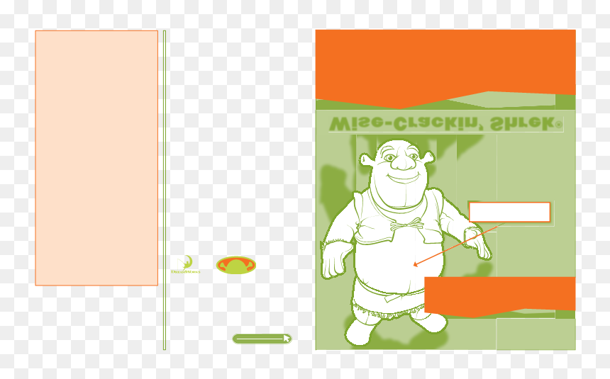 Cartoon, HD Png Download - shrek ears png