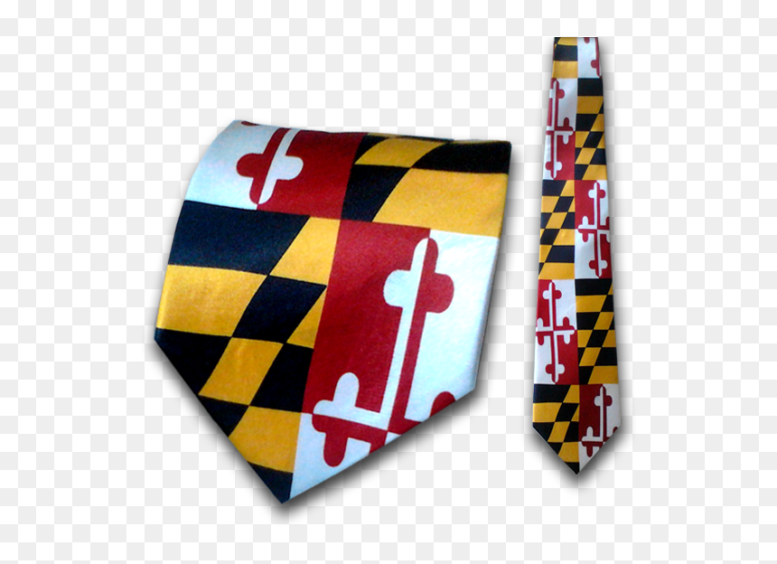 Maryland Flag Tie, HD Png Download - maryland flag png