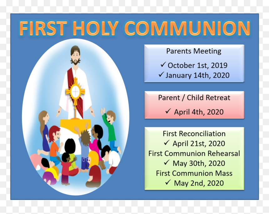 Picture - Poster, HD Png Download - first communion png