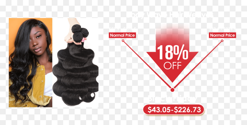 Nadula Wholesale Best Virgin Brazilian Body Wave Hair - Wig, HD Png Download - black wig png