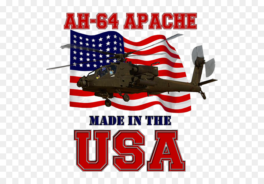 Bell Uh-1 Iroquois, HD Png Download - apache helicopter png