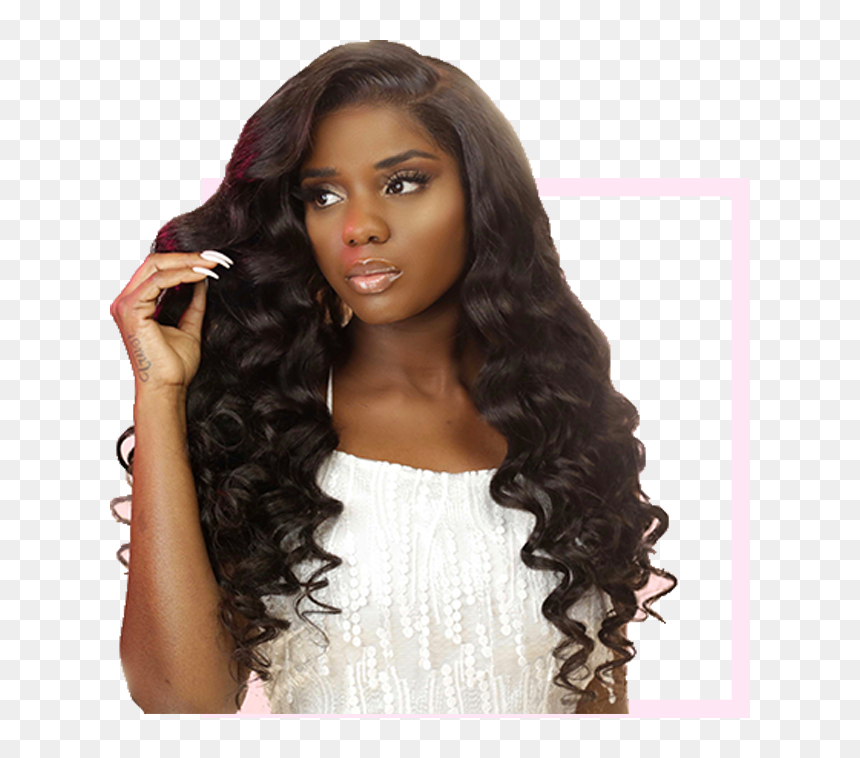 Hello, Gorgeous - Lace Wig, HD Png Download - black wig png