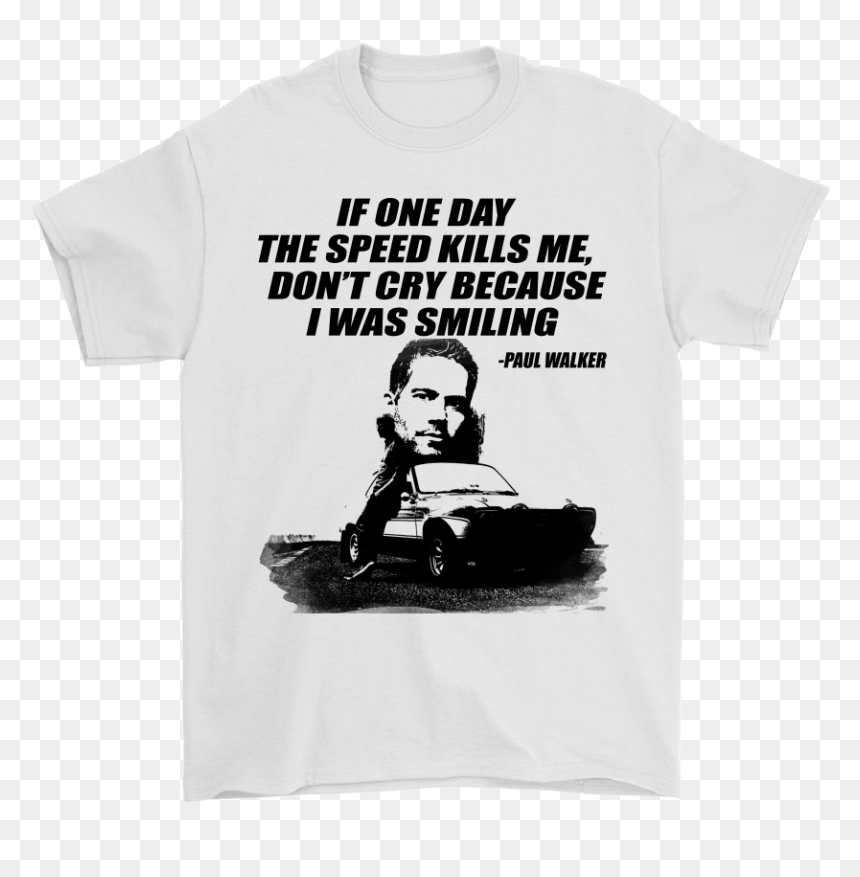 Paul Walker Fast And Furious T Shirts, HD Png Download - paul walker png