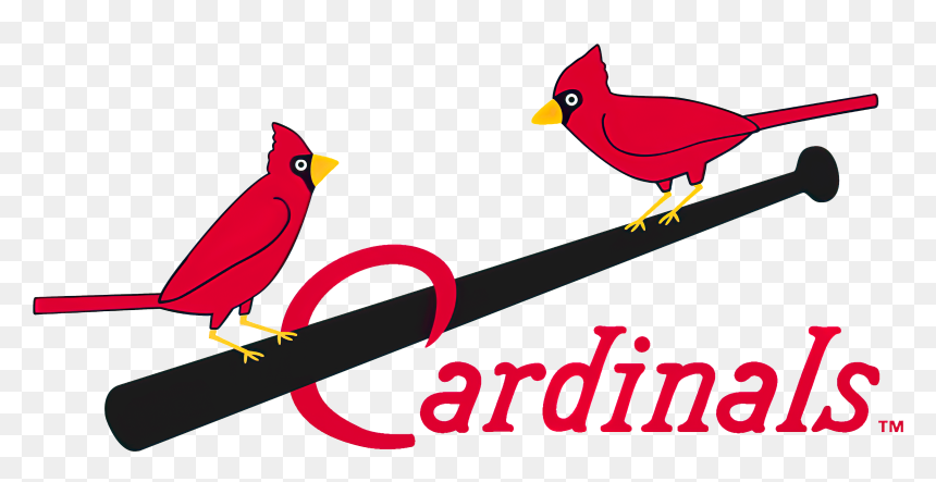 St Louis Cardinals Early Logo, HD Png Download - cardinals png