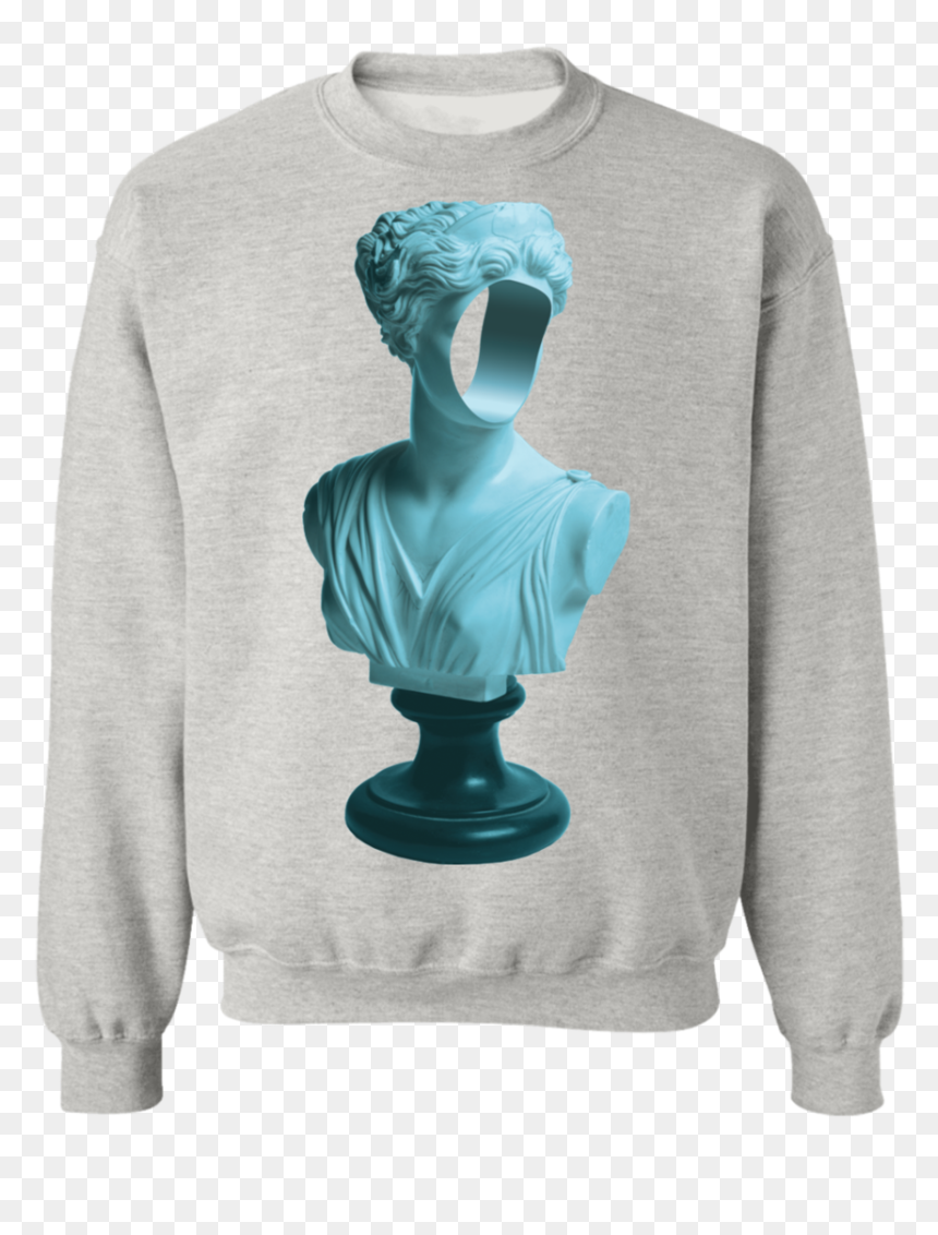 Sweater, HD Png Download - vaporwave bust png