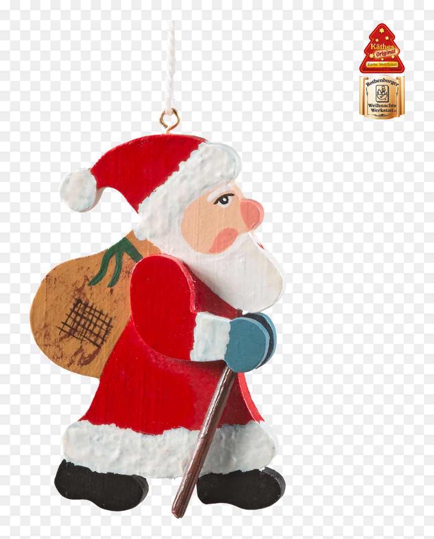 Santa With Gifts Bag - Santa Claus, HD Png Download - santa bag png