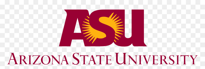 State University Logo Png - Arizona State University, Transparent Png - arizona state university logo png