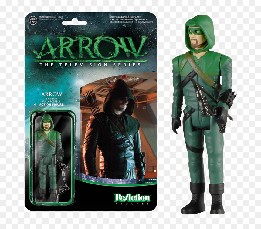 Green Arrow Reaction Figure [fun5362], HD Png Download - cw green arrow png
