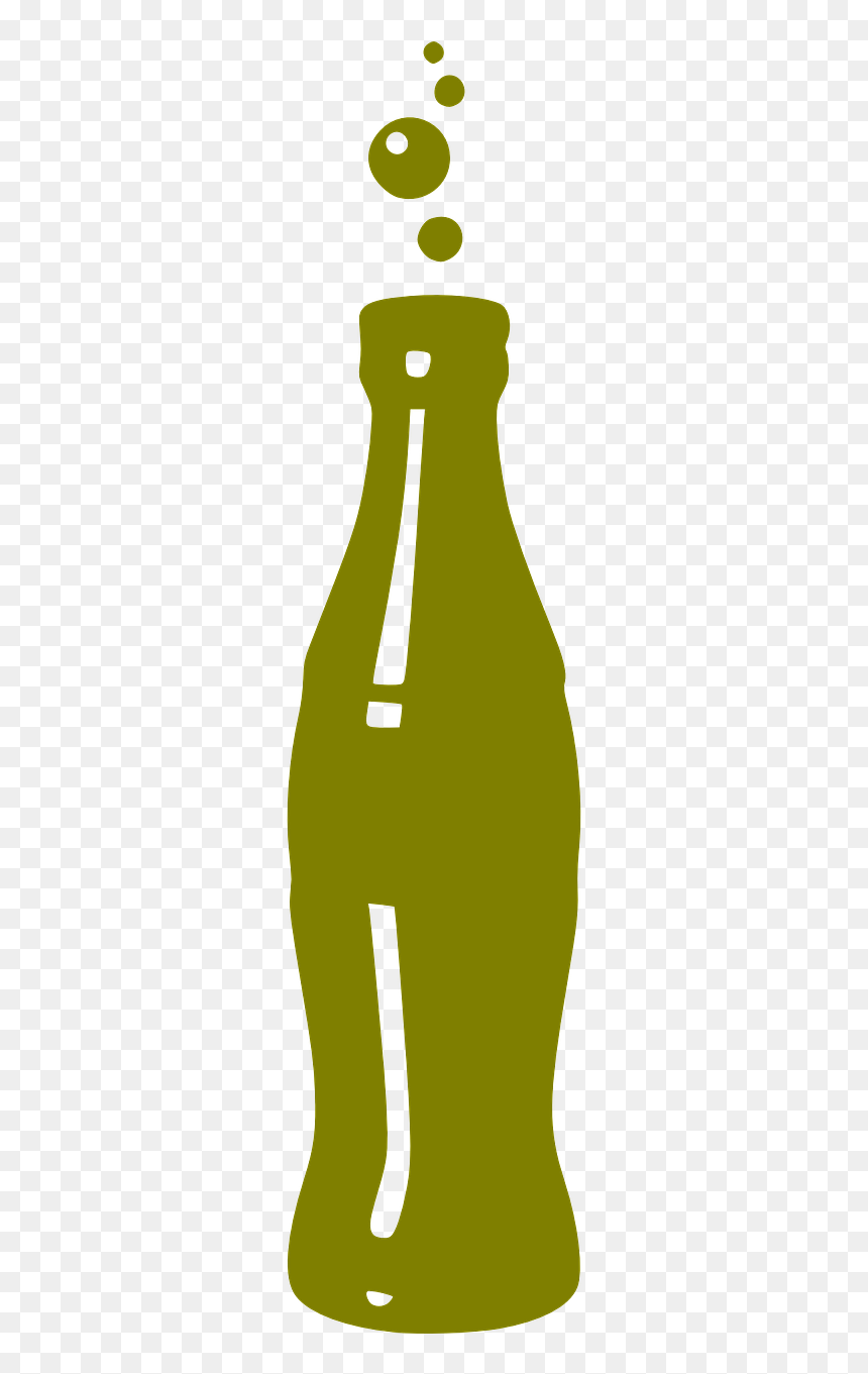 Coca Cola Bottle Silhouette, HD Png Download - soda cup png