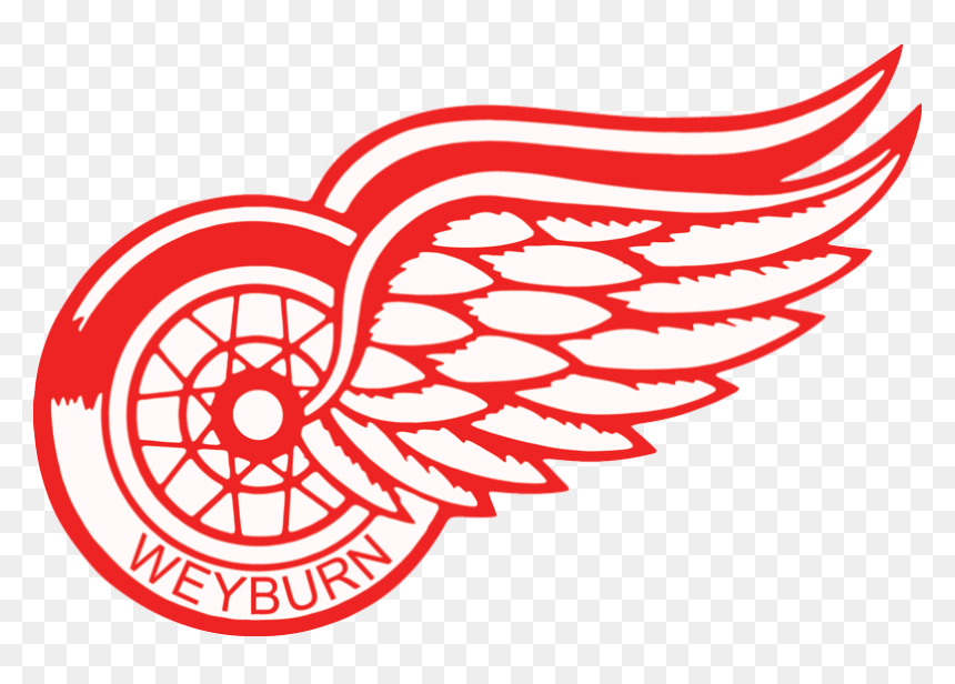 Weyburn Red Wings Logo , Png Download - Detroit Red Wings Hockey Logo, Transparent Png - red wings logo png