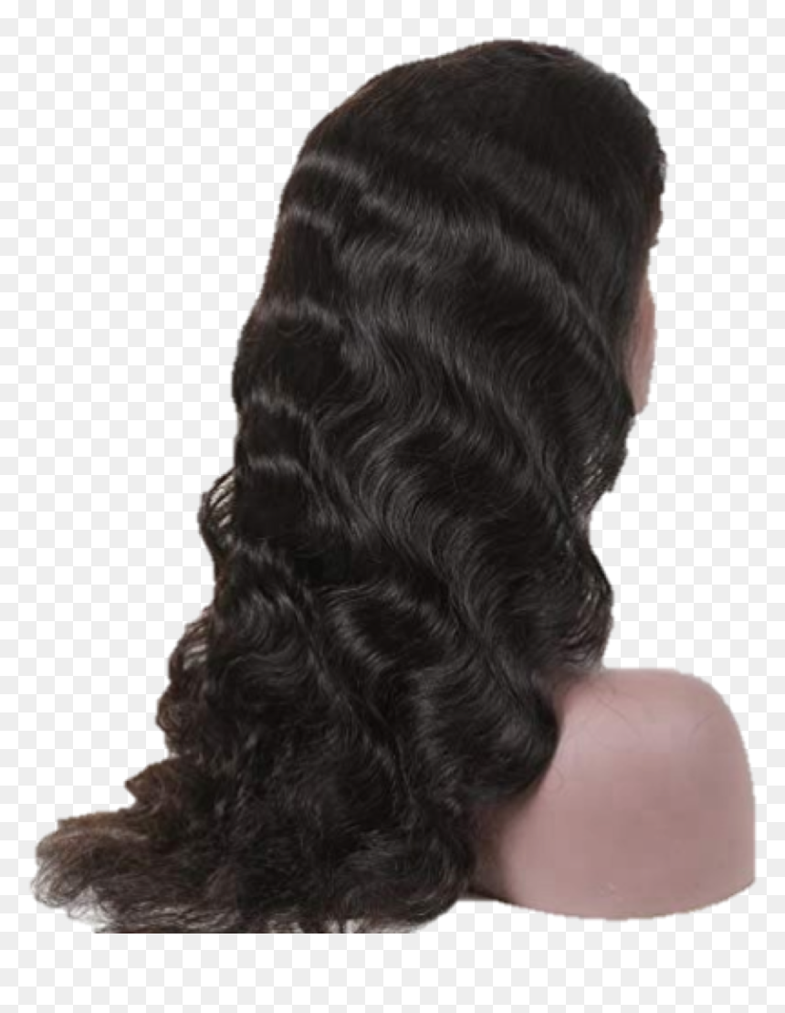 Lace Wig, HD Png Download - black wig png